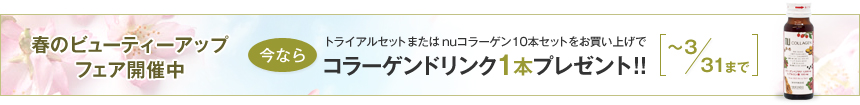 PICK UP 春のビューティーアップフェア